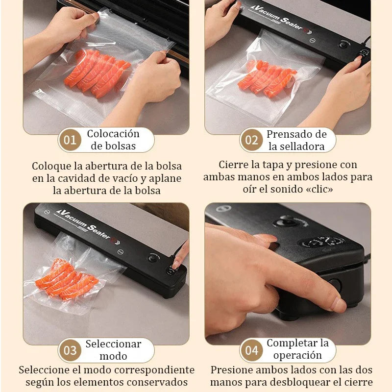 SELLADOR DE BOLSAS AL VACÍO